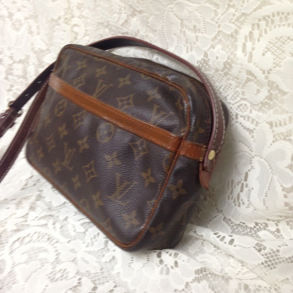 Vintage Louis Vuitton Brown Mono Shoulder Bag - Picture 5 of 8